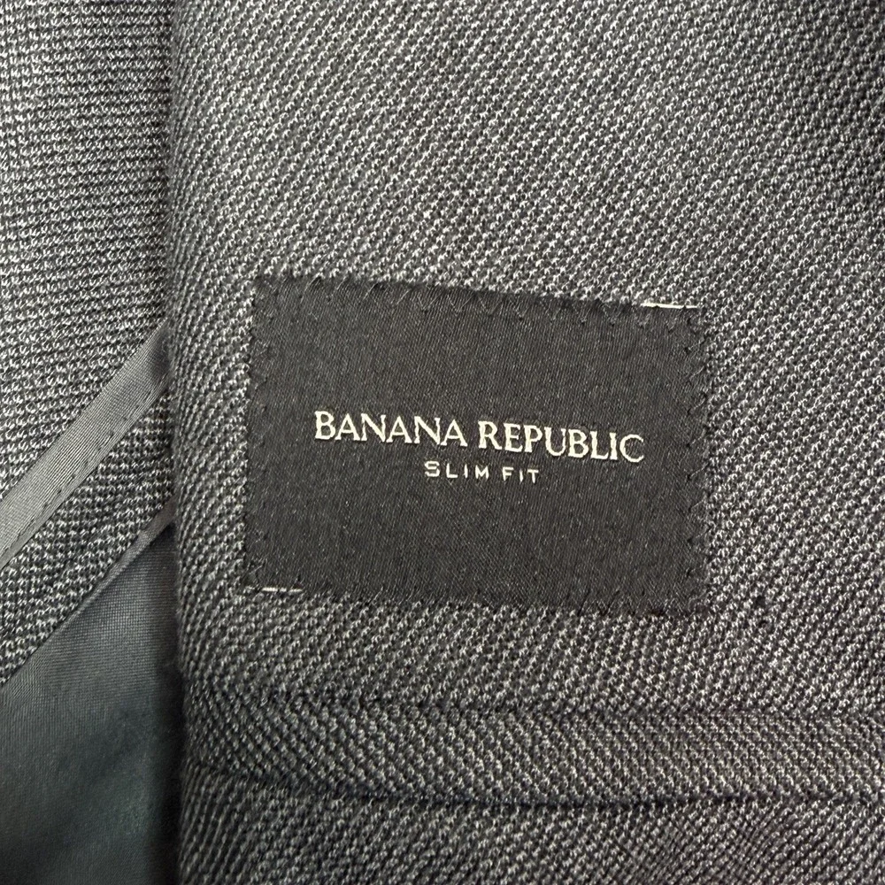 Banana Republic Smart Weight Half Lined Performance Sport Coat Blazer Men's 40 R